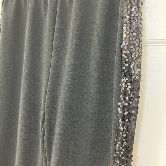 New Without Tags Embellished Pull Up Pants Size XL - Picture 3 of 3